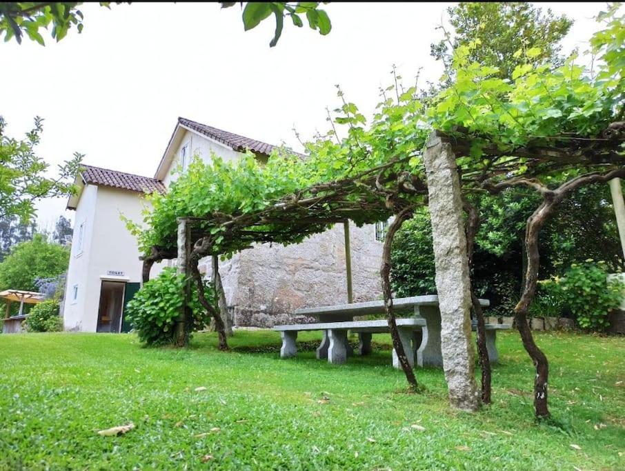 A Vina De Lina. Turismo Rural Con Piscina Y Finca. 폰테베드라 외부 사진