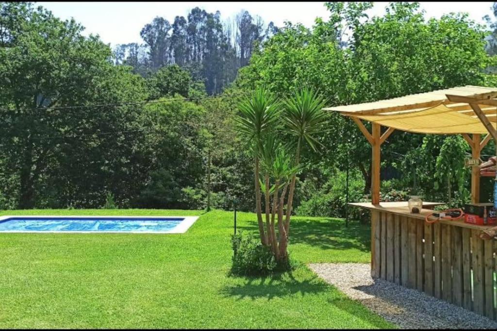 A Vina De Lina. Turismo Rural Con Piscina Y Finca. 폰테베드라 외부 사진