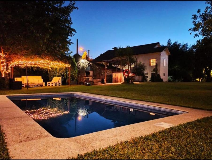 A Vina De Lina. Turismo Rural Con Piscina Y Finca. 폰테베드라 외부 사진