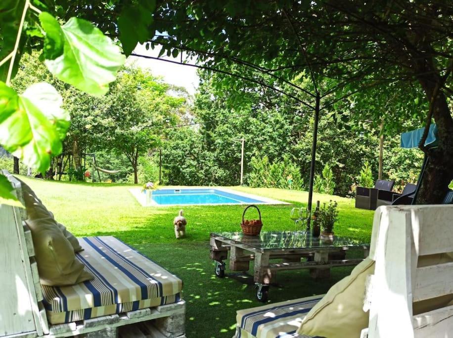 A Vina De Lina. Turismo Rural Con Piscina Y Finca. 폰테베드라 외부 사진